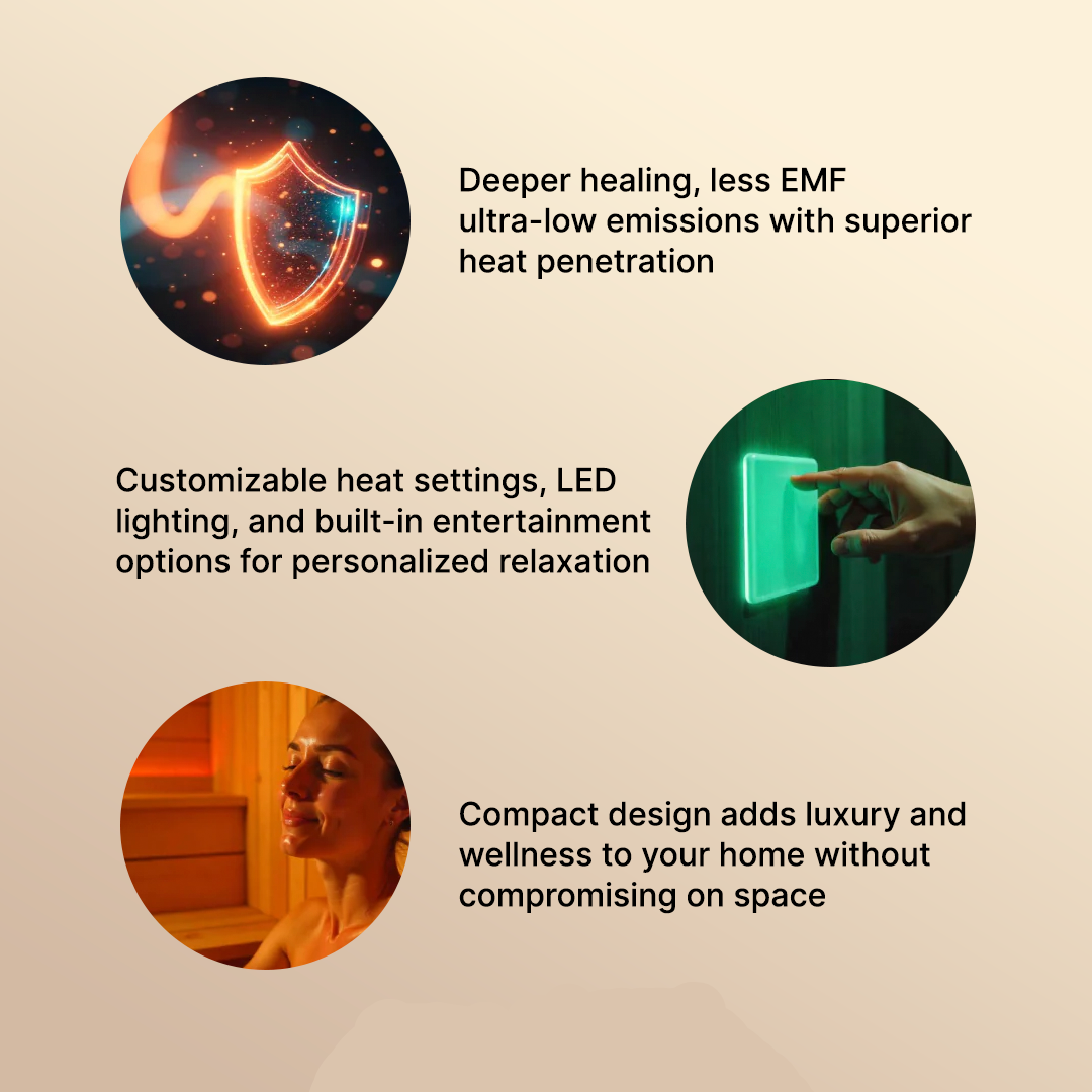 Dynamic Heming Elite 2-person Corner Ultra Low EMF FAR Infrared Sauna - DYN-6225-02 Elite