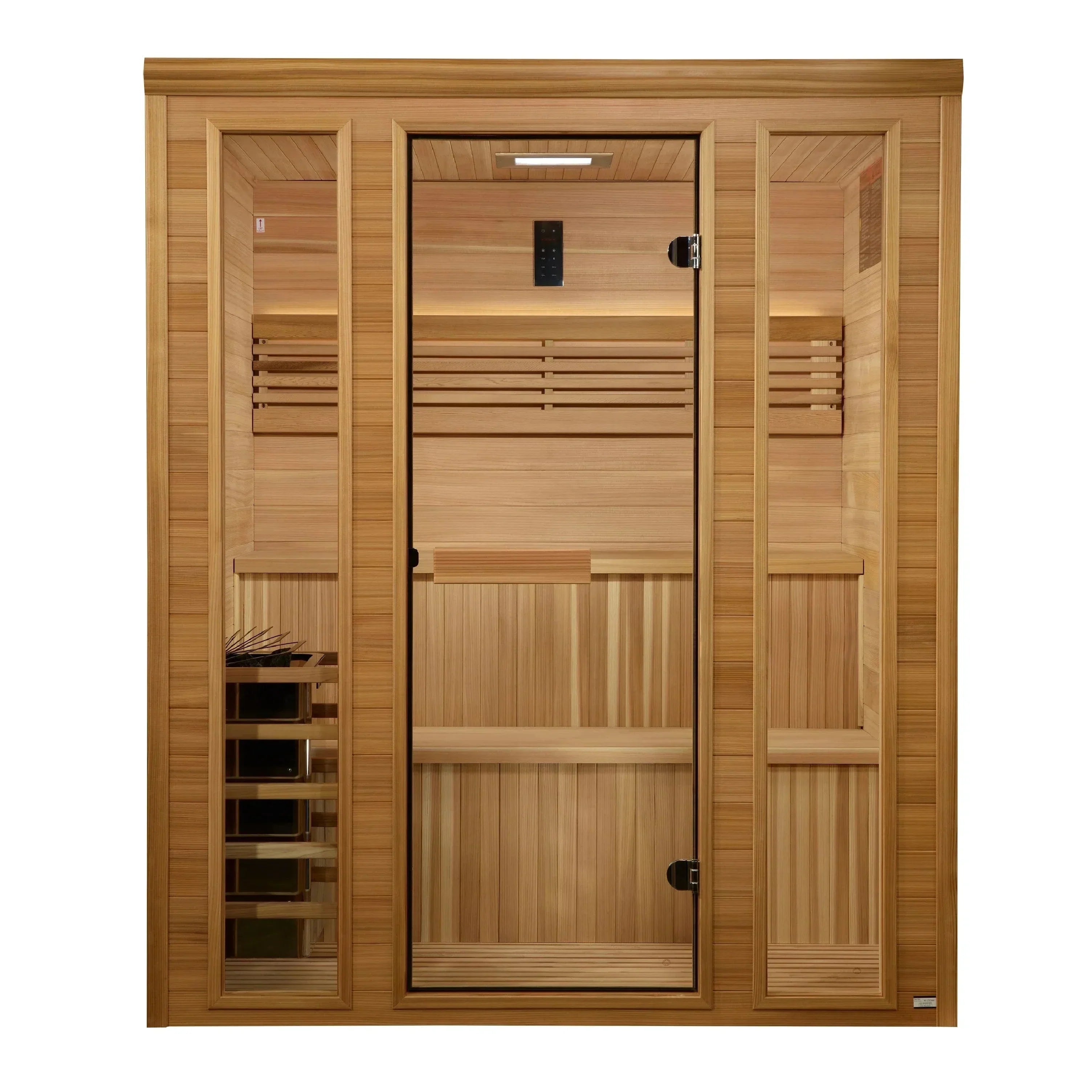 Golden Designs 2025 "Engelberg Edition" 6 Person Traditional Steam Sauna (GDI-7060-01)