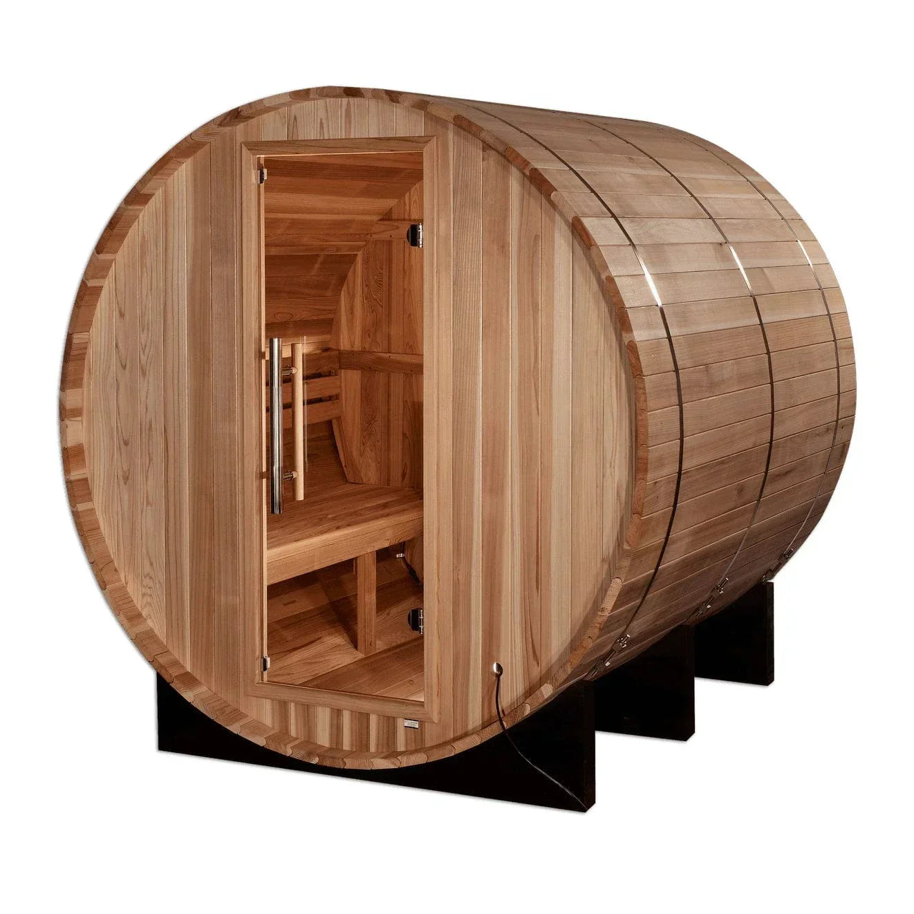 Golden Designs "Arosa" 4 Person Barrel Traditional Sauna GDI-B004-01