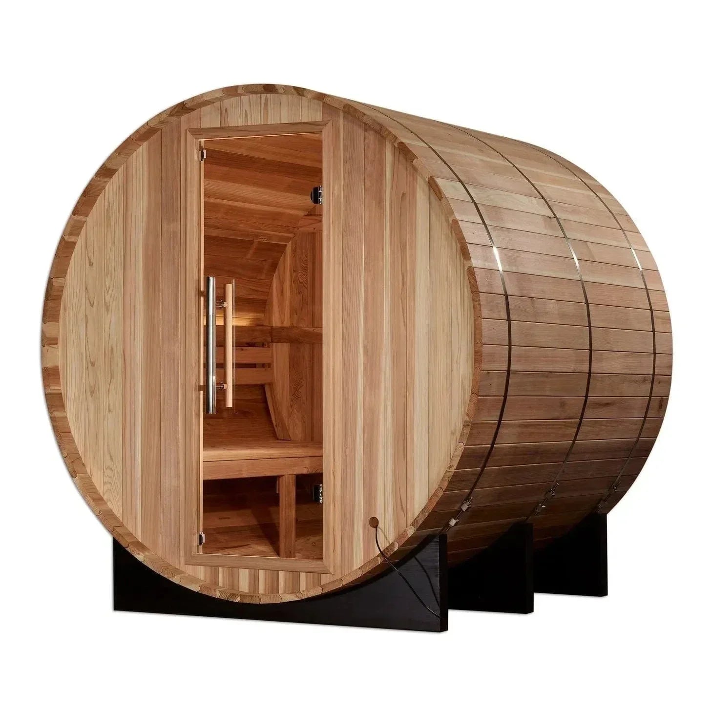 Golden Designs "Arosa" 4 Person Barrel Traditional Sauna GDI-B004-01
